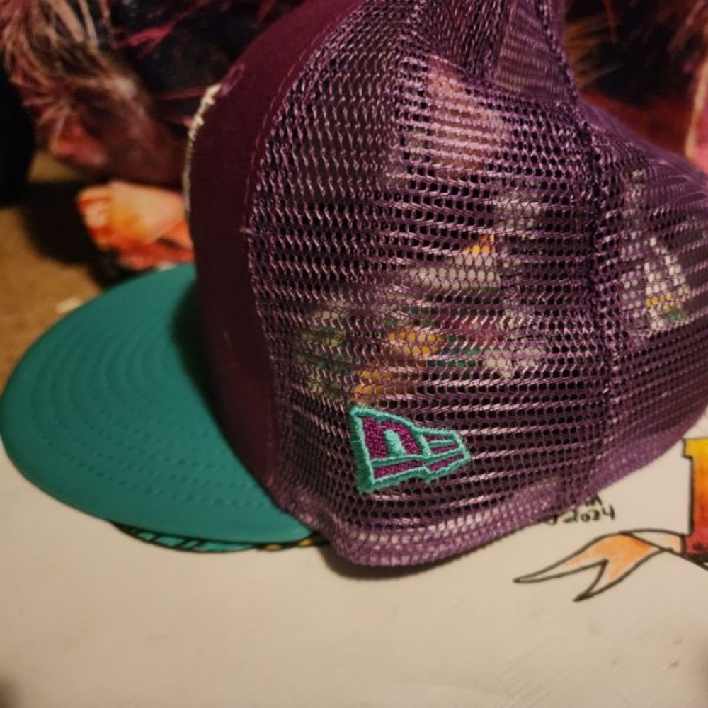 ⚾🔥 Toronto Bluejays New Era 9Fifty Hat, Light blue+Purple, Adjustable 🔥⚾ - Picture 3 of 4